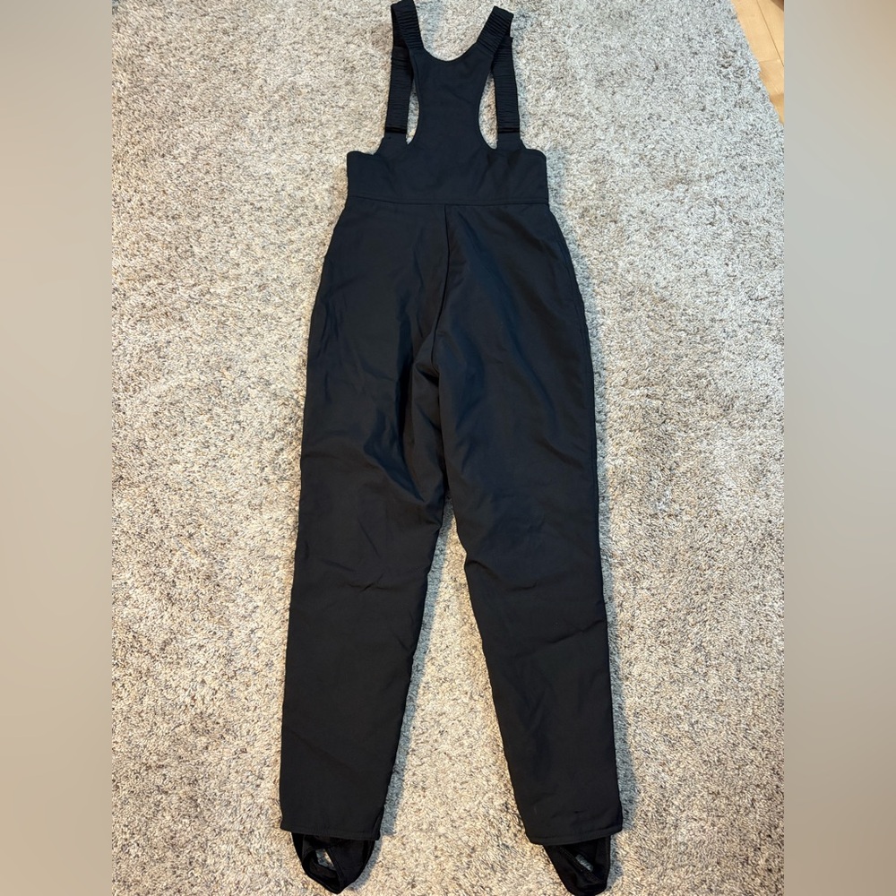 Fera Vintage Black Women's Snow Suit Overalls Size 6 - Picture 2 of 16